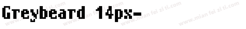 Greybeard 14px字体转换